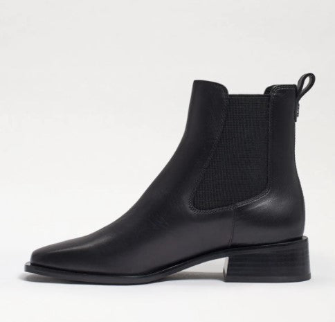 Thelma Chelsea Boot in Black Leather