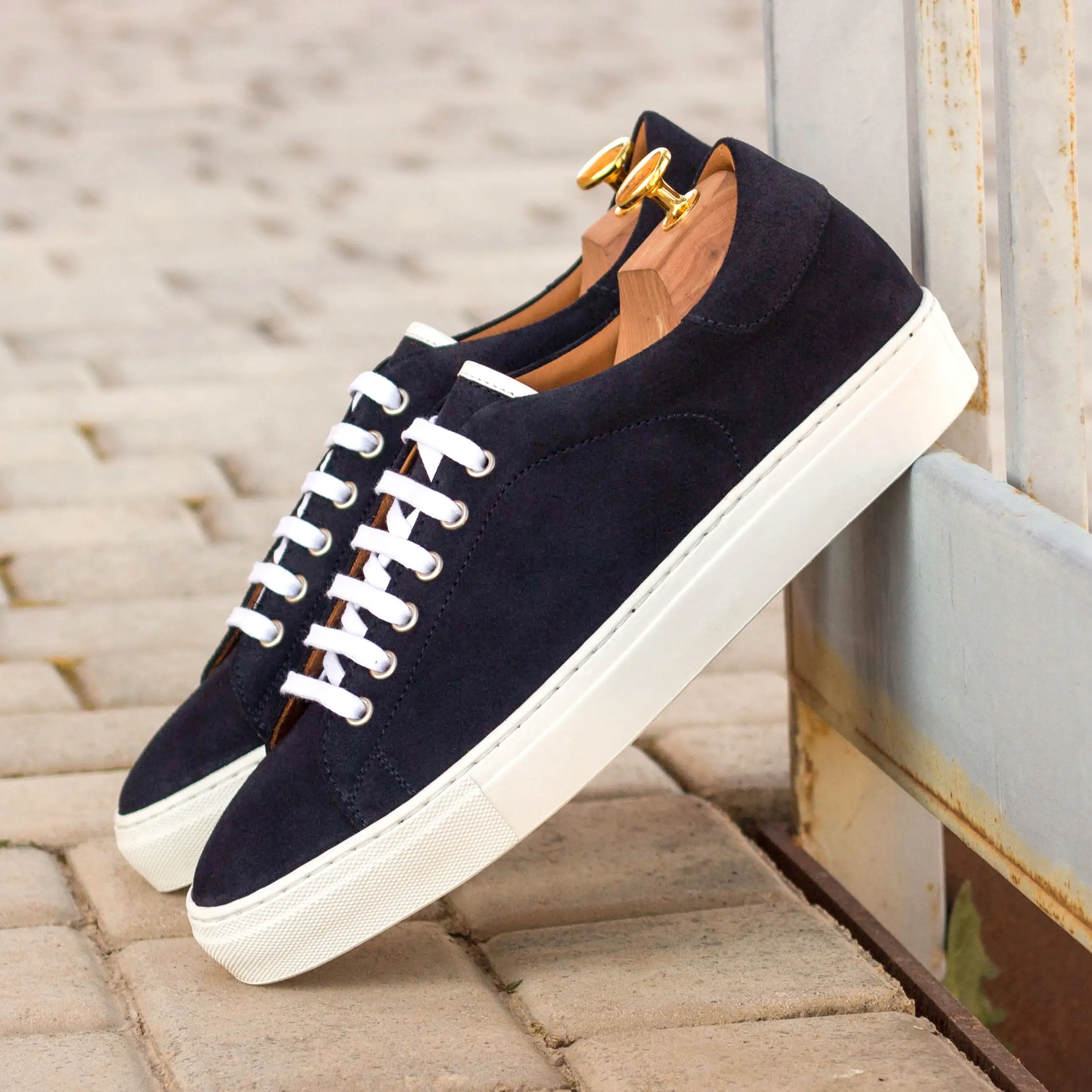 Trainer - Navy Lux Suede