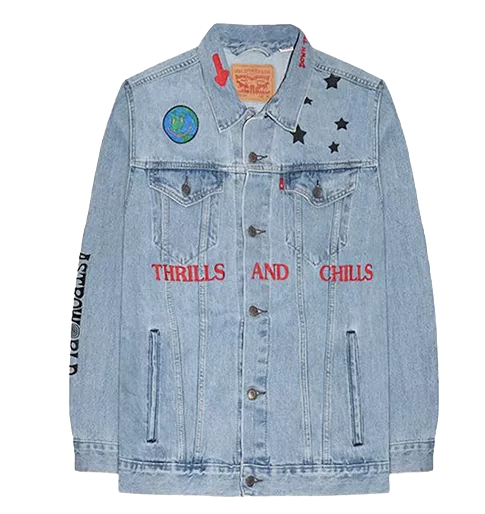 Travis Scott Astroworld Levis Denim Jacket