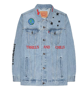 Travis Scott Astroworld Levis Denim Jacket