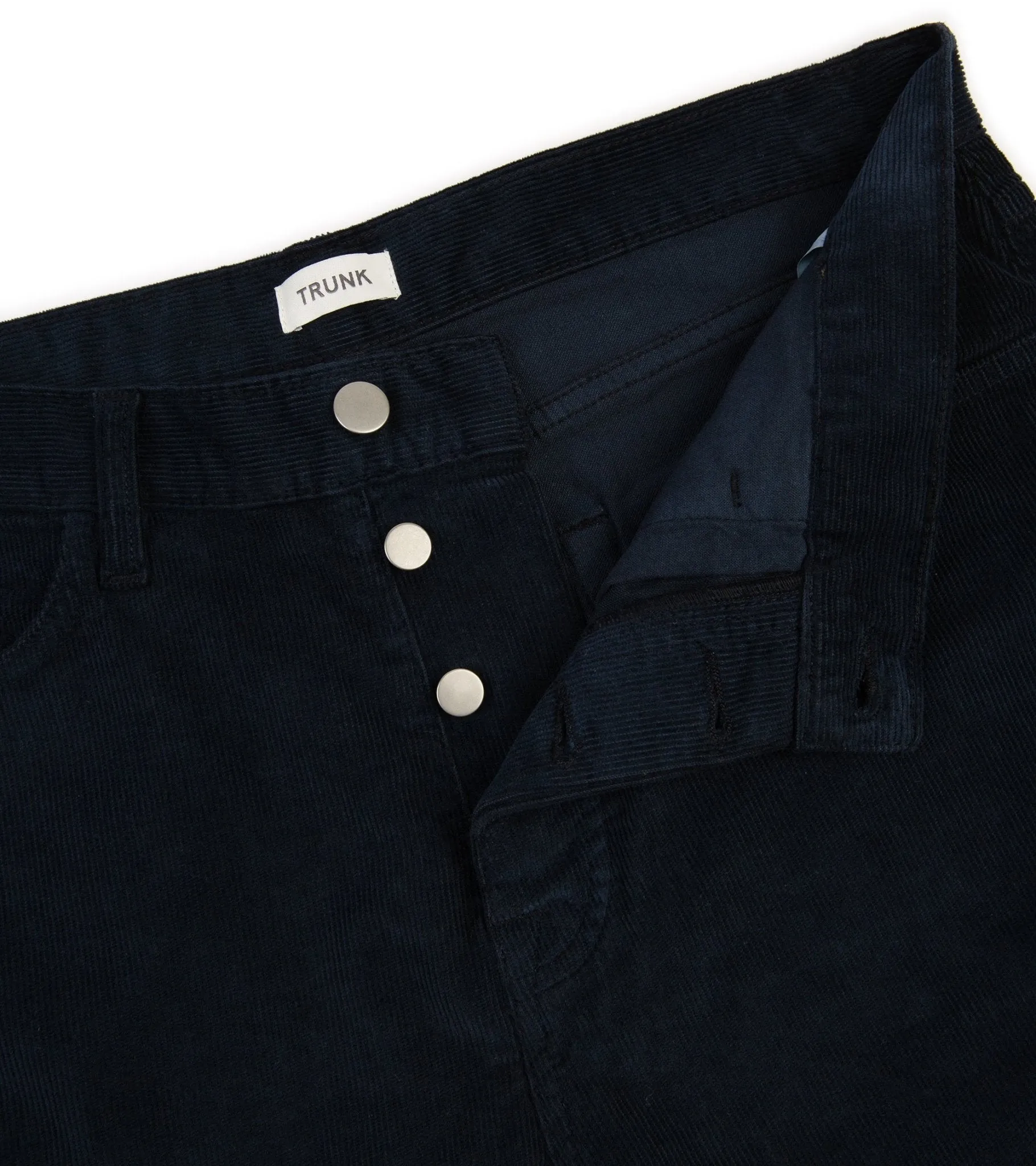 Trunk Duke Corduroy 5 Pocket Trousers: Navy