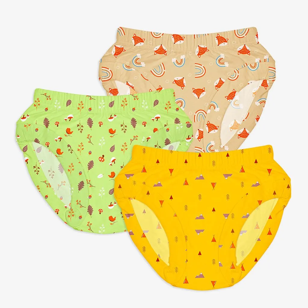 Unisex Toddler Briefs - 6 Pack (Woody Goody - Sea-Saw)