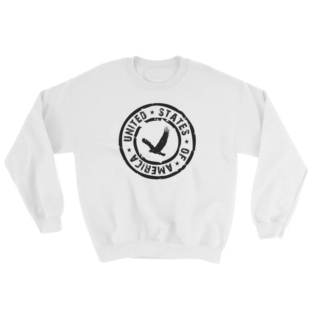 USA Designs - Crewneck Sweatshirt - Eagle