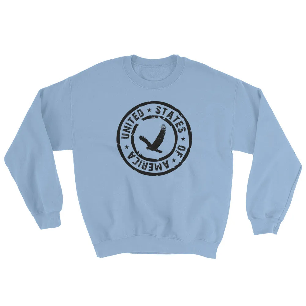 USA Designs - Crewneck Sweatshirt - Eagle