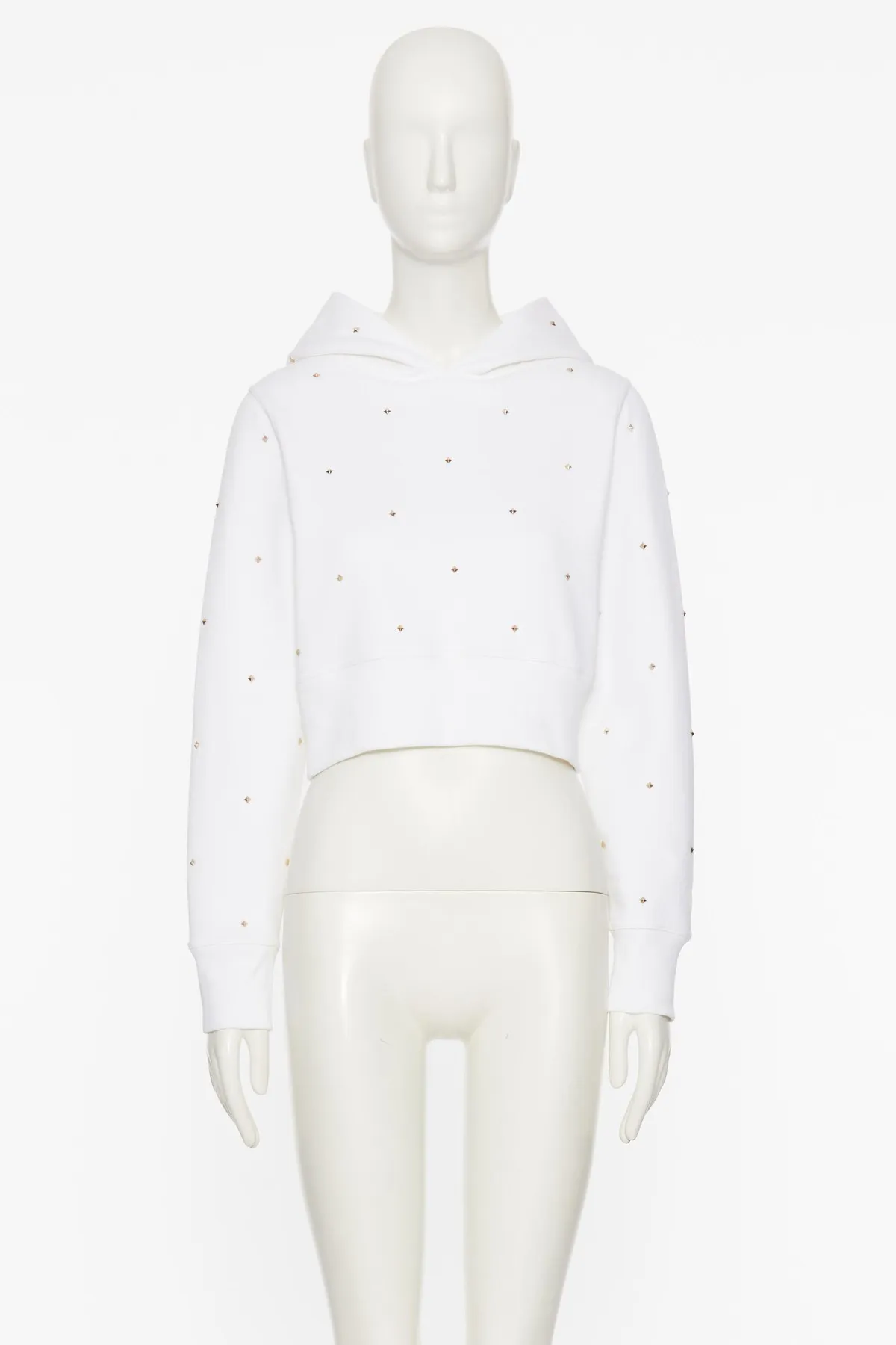 VALENTINO  |Studded Plain Hoodies & Sweatshirts