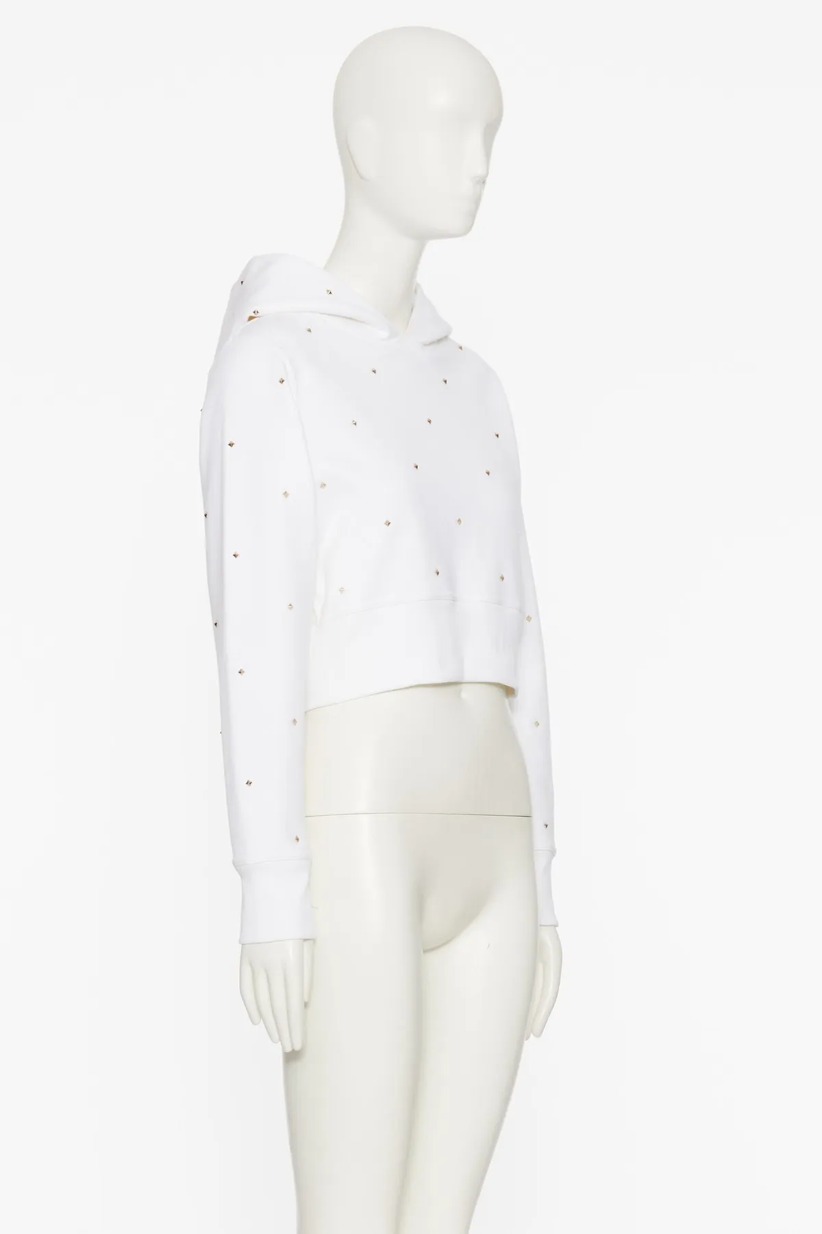 VALENTINO  |Studded Plain Hoodies & Sweatshirts