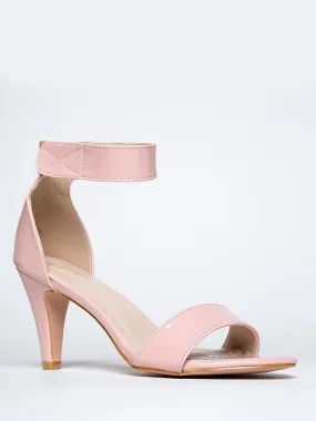 Velcro Ankle Strap Heel