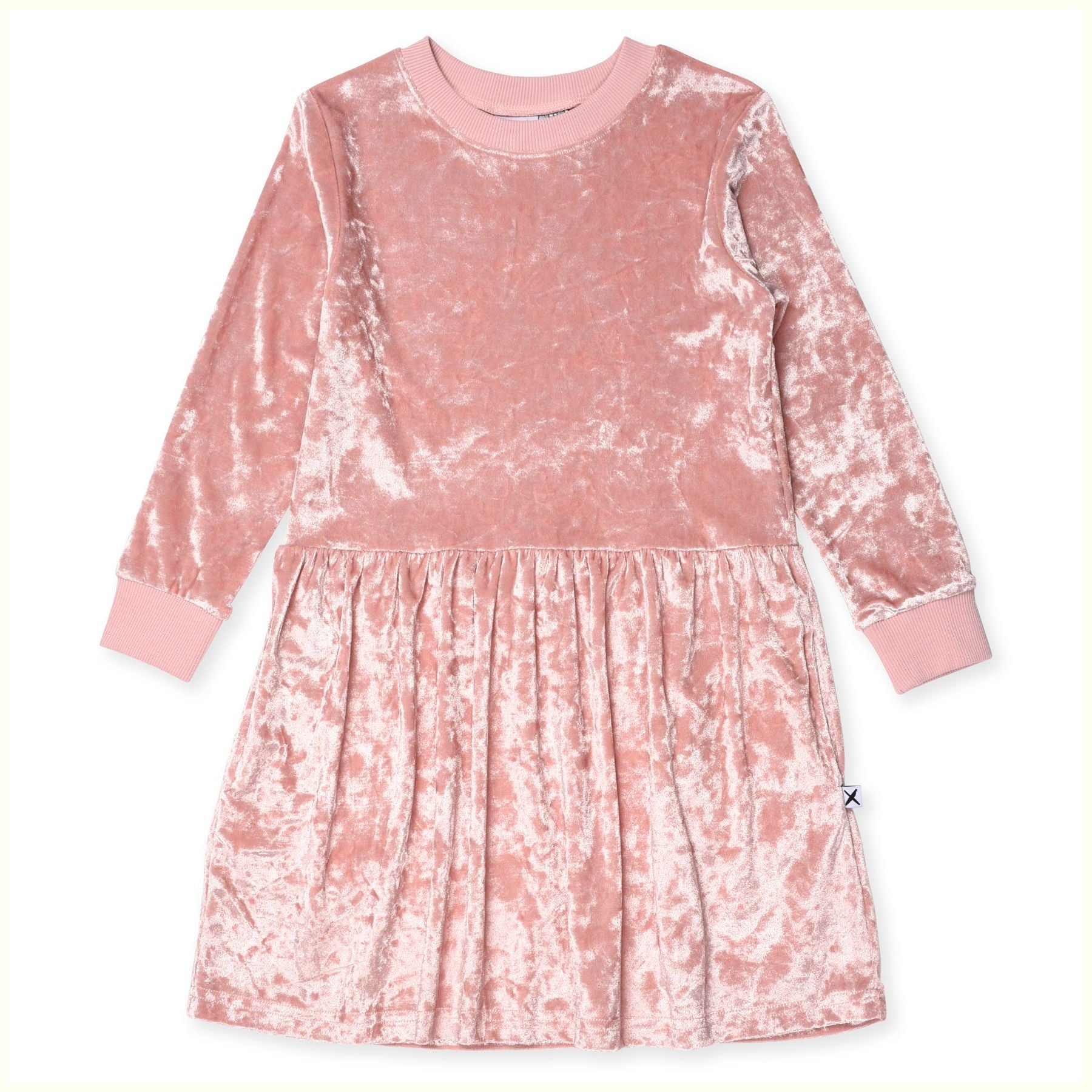 Velvet Dress Blush