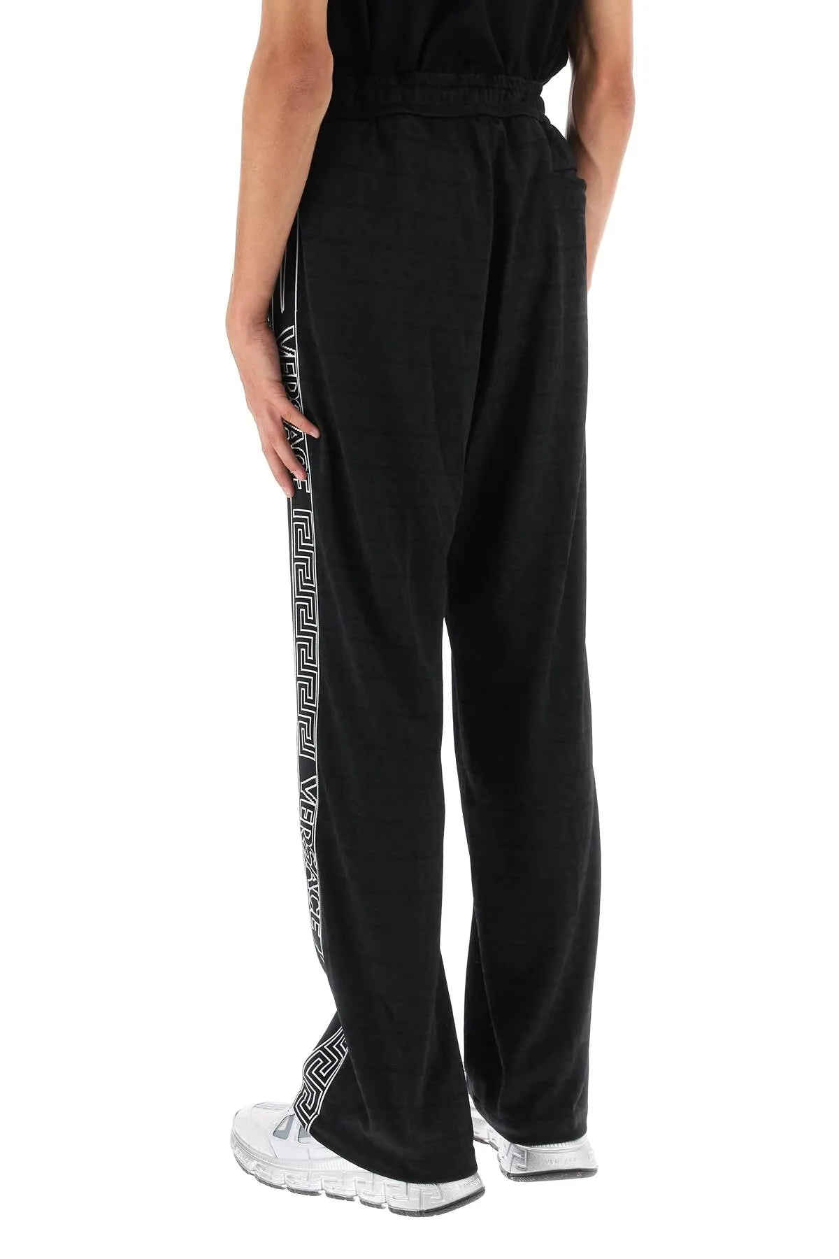 Versace greca joggers 1010686 1A07748 BLACK