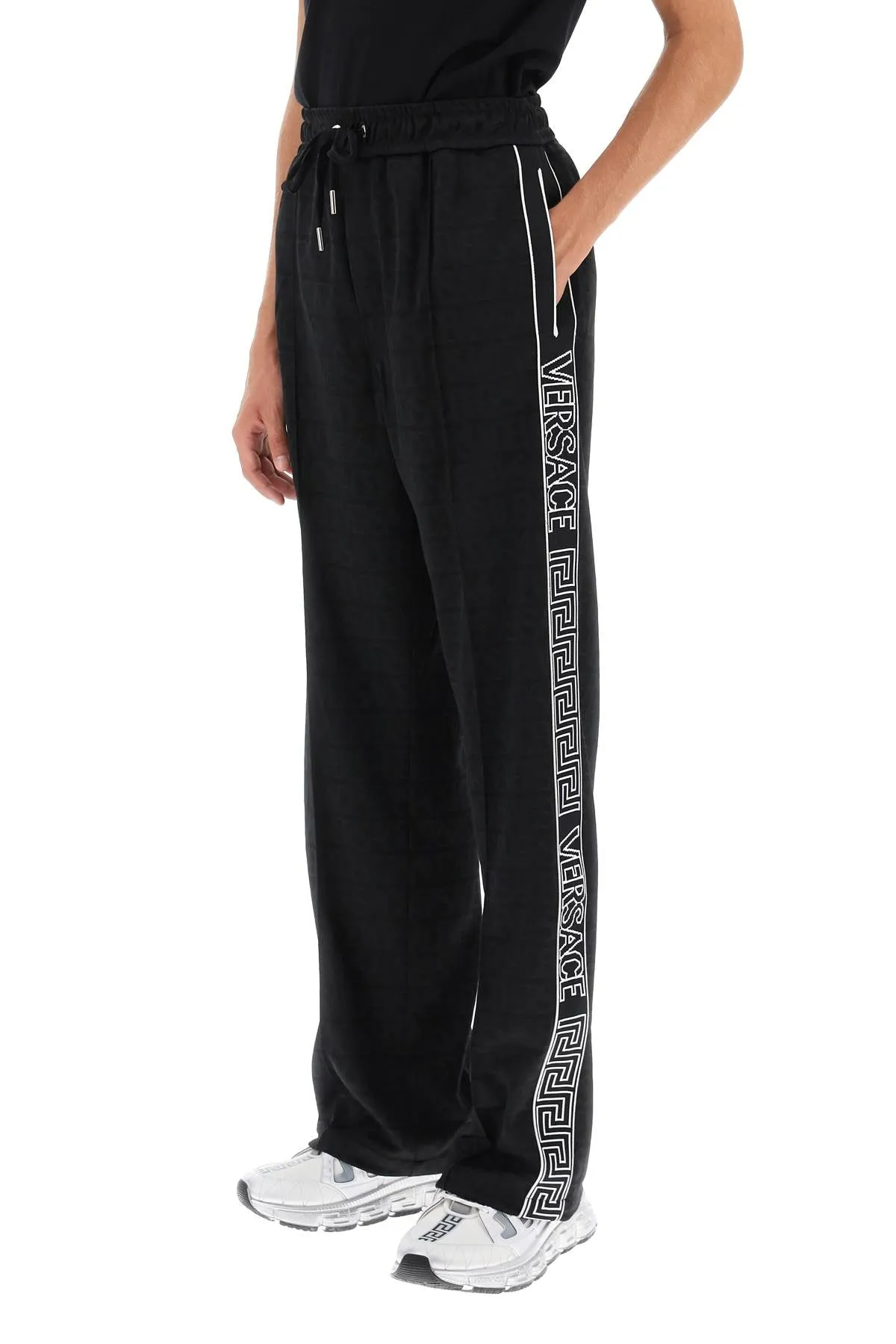 Versace greca joggers 1010686 1A07748 BLACK