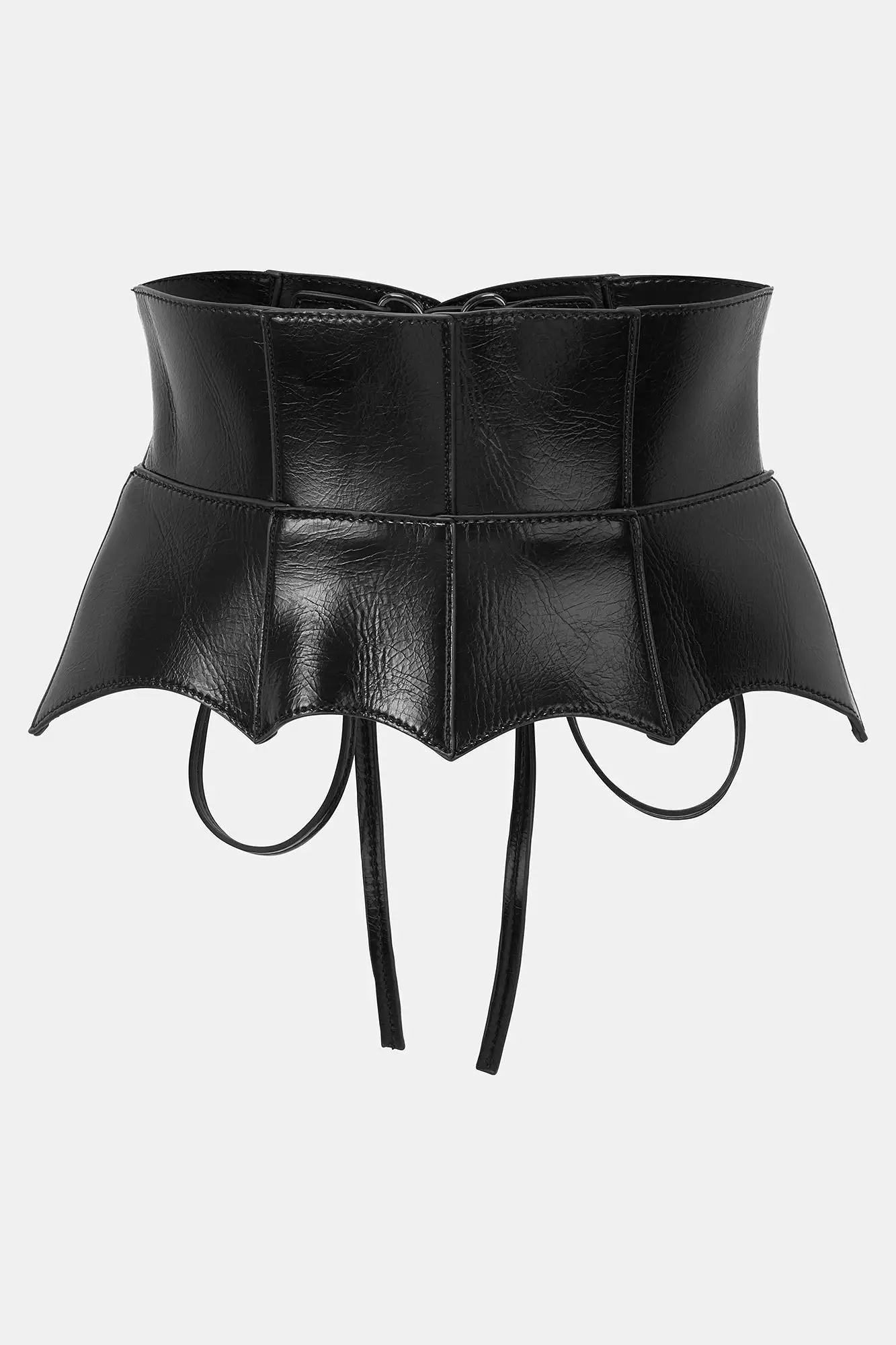 Wetland Bat Peplum Corset