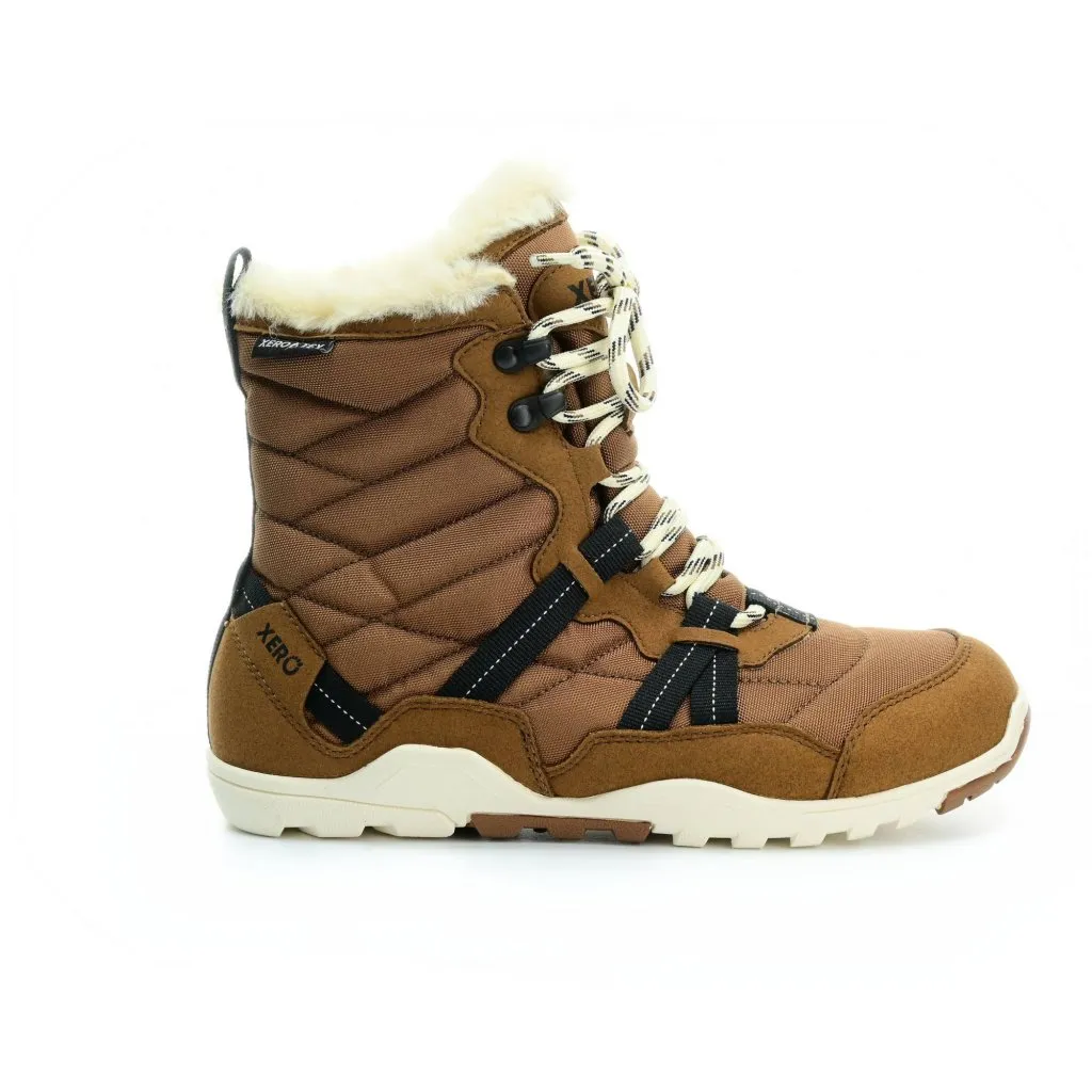 winter hiking boots Xero shoes Alpine W Rubber Brown/Eggshell