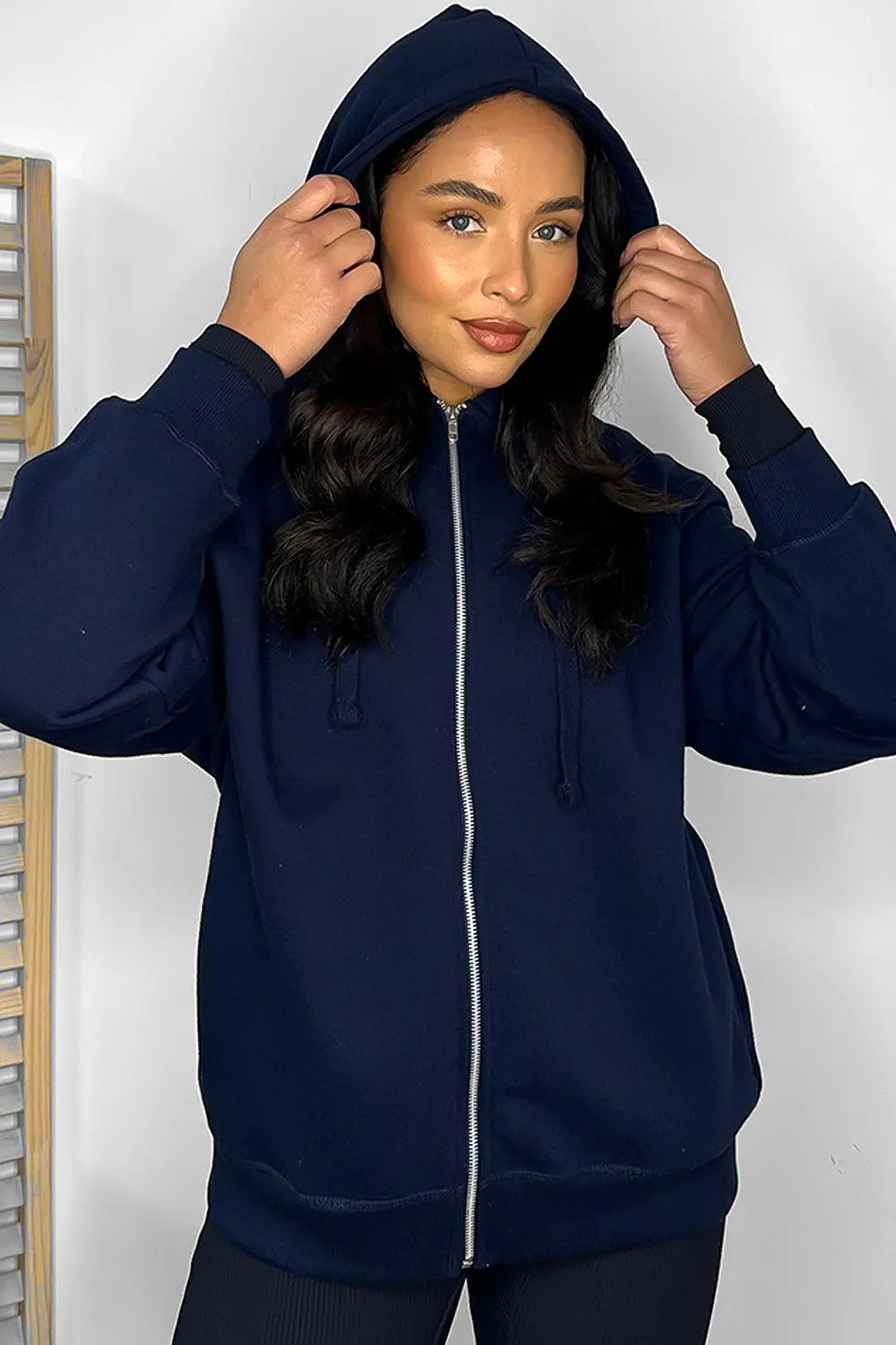 Zip Down Classic Hoodie