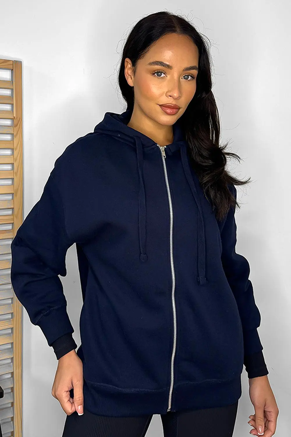 Zip Down Classic Hoodie