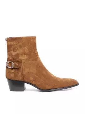 ZIPPED ANKLE BOOTS